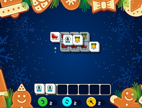 Spel Kersgeskenke Mahjong  aanlyn