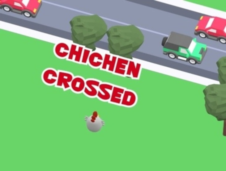 Spel Hoender gekruis  aanlyn