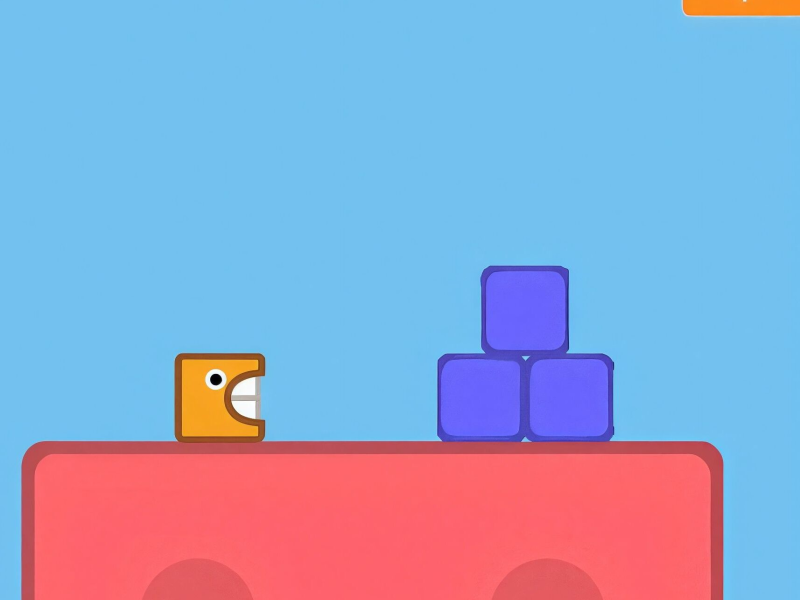 Spel Vlak geëet!  aanlyn