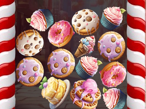Spel Voeg lekkers saam  aanlyn