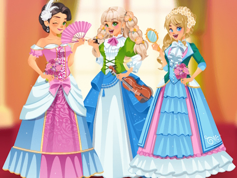 Spel Girly Old European aanlyn