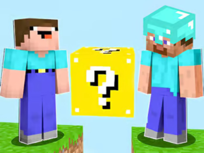 Spel Kindervasvra: Minecraft Trivia aanlyn