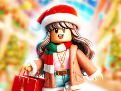 Spel Legkaart: Roblox Christmas Mall  aanlyn