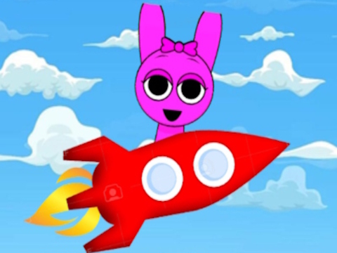 Spel Sprunki Run: Eindelose wedrenne  aanlyn