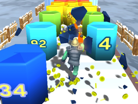 Spel Geweer skiet hardloop spel  aanlyn