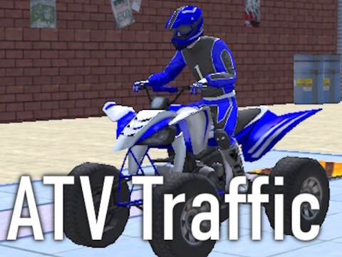Spel ATV verkeer  aanlyn