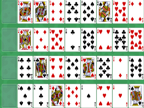 Spel Kaarte: Solitaire Tapyt  aanlyn