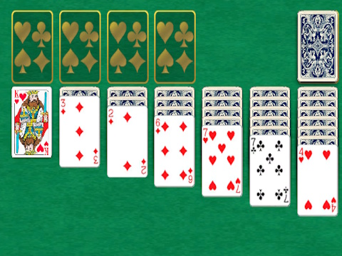 Spel Klondike Classic Solitaire aanlyn