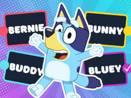 Spel Kids Quiz: Bluey Super Fan Quiz aanlyn