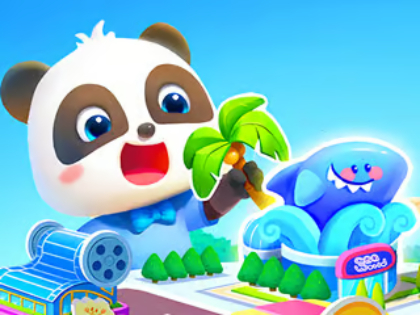 Spel Jigsaw Puzzle: Baby Panda se droomdorp  aanlyn