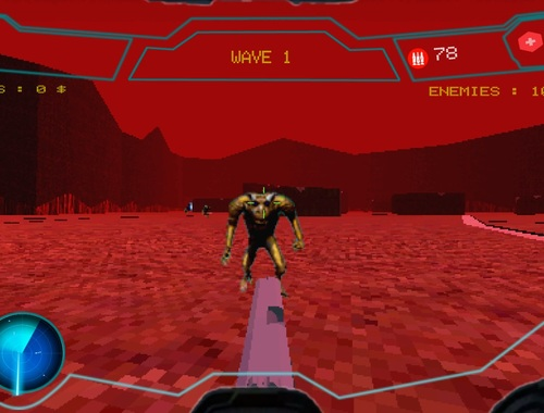 Spel Hardloop shooter  aanlyn