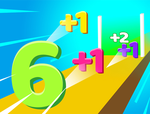 Spel Digit shooter! aanlyn