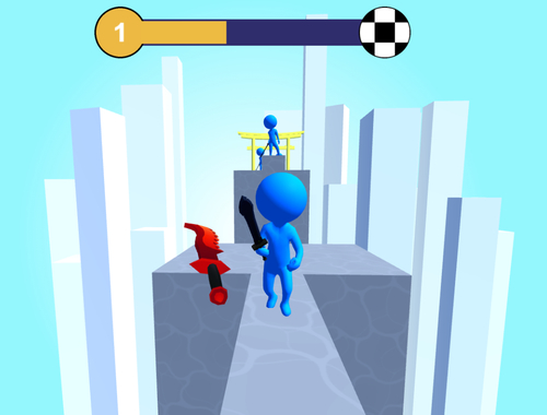Spel Swaard speel! Ninja Slice Runner  aanlyn