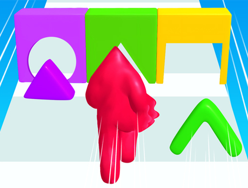 Spel Vorm transformeer blob resies  aanlyn