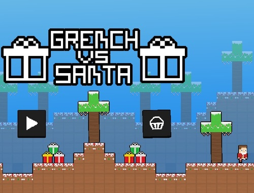 Spel Grinch vs Kersvader  aanlyn