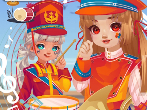 Spel Kiddo Marching Band aanlyn