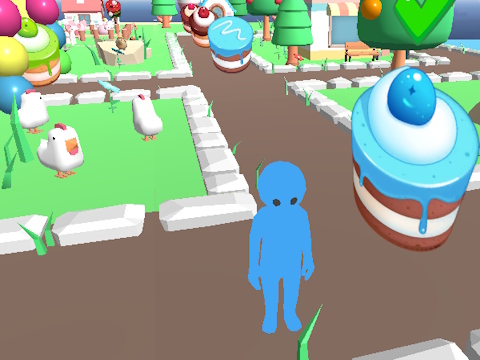Spel Obby versamel soet koeke  aanlyn
