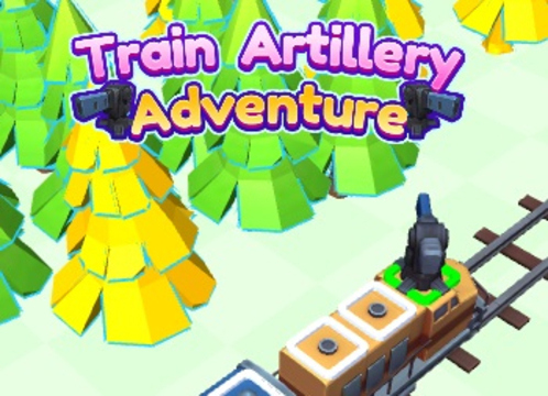Spel Trein artillerie -avontuur  aanlyn
