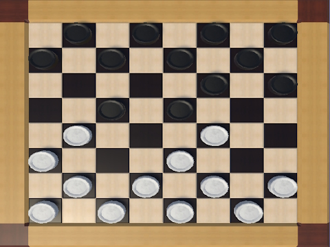 Spel Checkers twee spelers  aanlyn