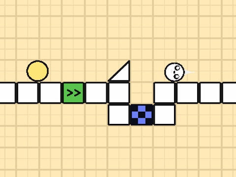 Spel Blok en bal  aanlyn