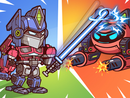 Spel Hero Tower Wars Merge Puzzle aanlyn