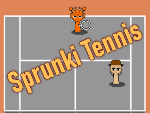 Spel SPRUNKI TENNIS aanlyn