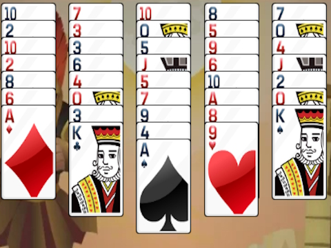 Spel Achilles solitaire aanlyn