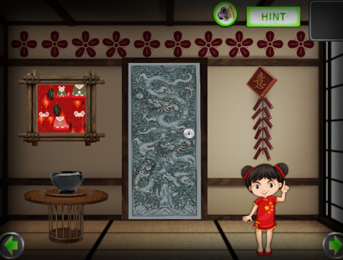 Spel Angel Chinese Nuwejaar ontsnap  aanlyn