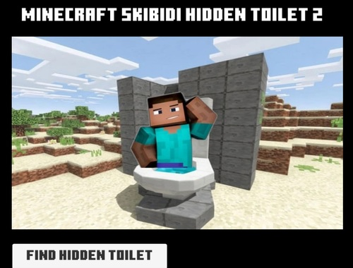 Spel Minicraft Skibidi Hidden Toilet 2 aanlyn