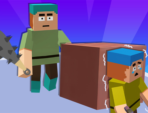 Spel Horror Minecraft Partytime aanlyn