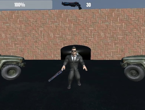 Spel Cyborg Killer aanlyn