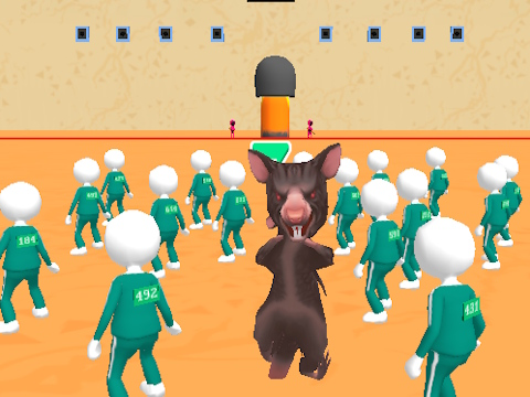 Spel Ratomilton Rooi liggroen lig  aanlyn