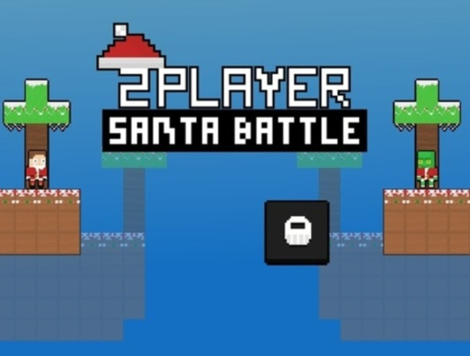 Spel 2 speler santa stryd  aanlyn