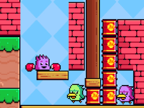 Spel Squish Run aanlyn