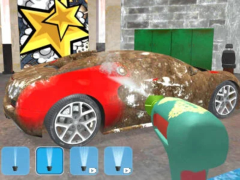 Spel Maak 3D skoon  aanlyn