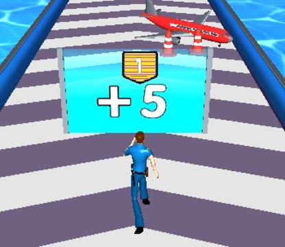 Spel Cop Run 3d aanlyn