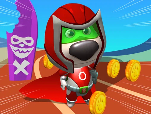 Spel Super Dog Hero Dash aanlyn