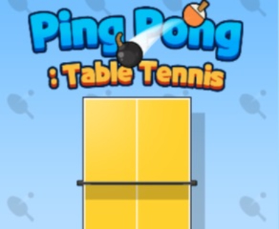 Spel Ping pong tafeltennis  aanlyn