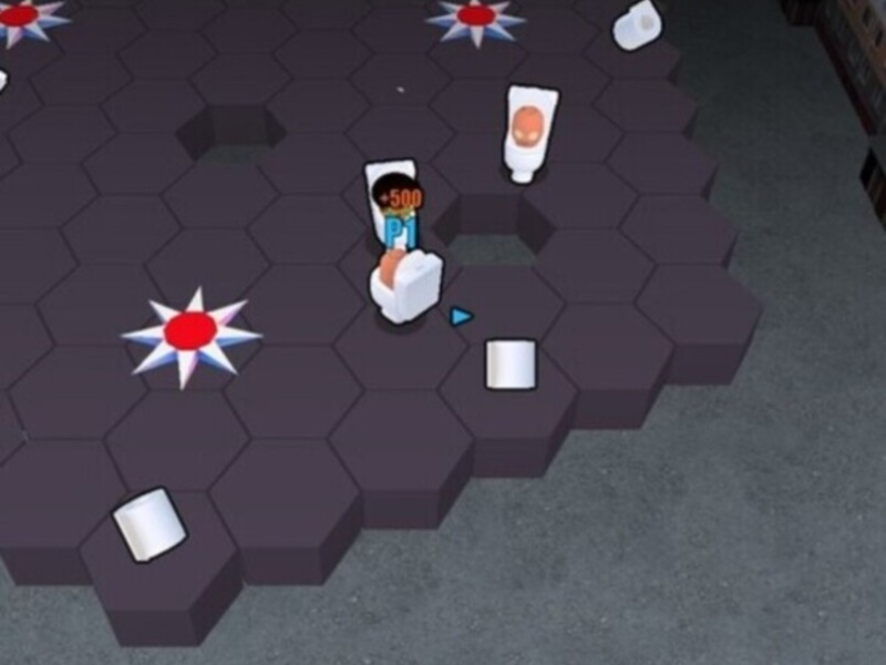 Spel Skibidi toilet io aanlyn
