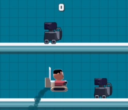 Spel Skibidi toilet spring  aanlyn