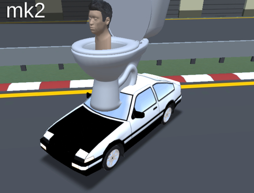 Spel Skibidi Toilet Racing Multiplayer aanlyn
