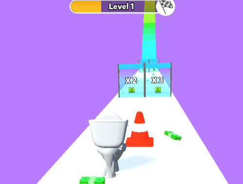 Spel Skibidi toiletgeldstapel  aanlyn