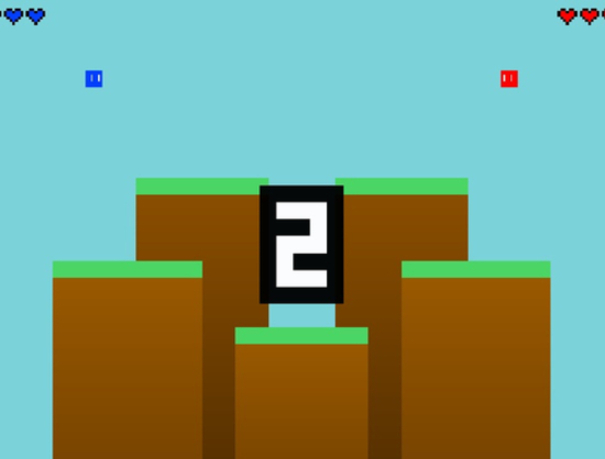Spel Shootout 2 spelers  aanlyn