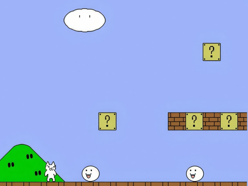 Spel Kat Mario  aanlyn