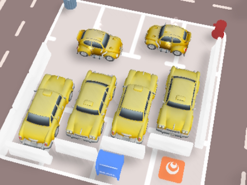 Spel Parkeer mal  aanlyn