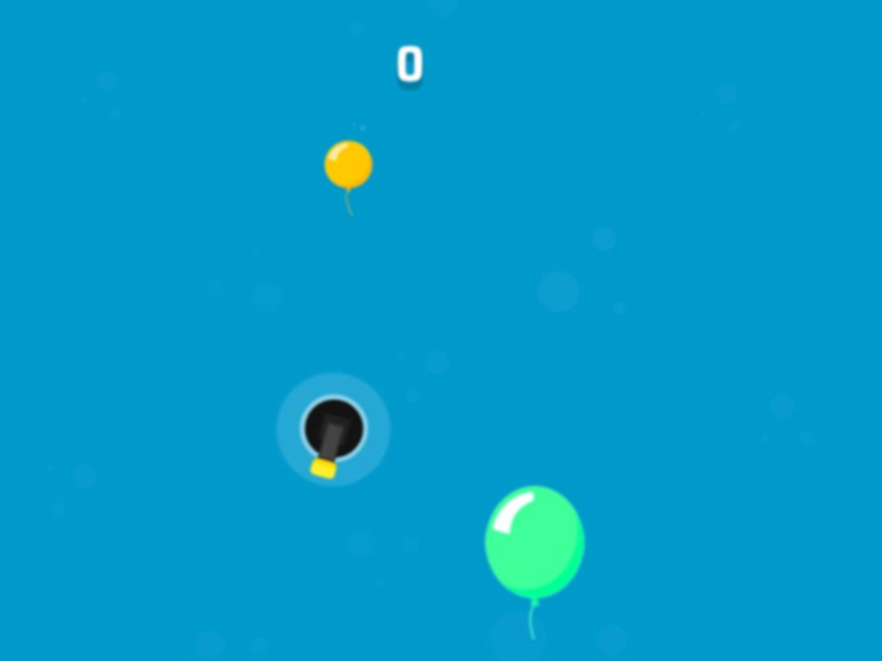 Spel Ballon shooter  aanlyn