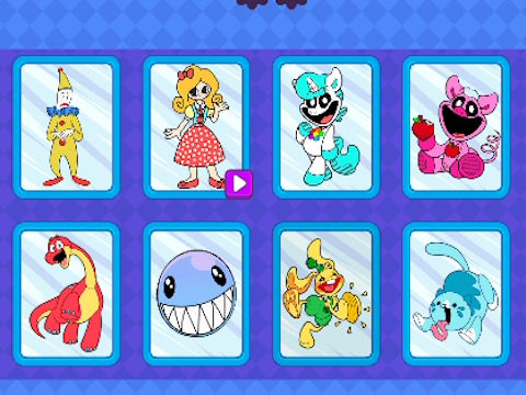 Spel Meng monsters: prettige samesmelting  aanlyn