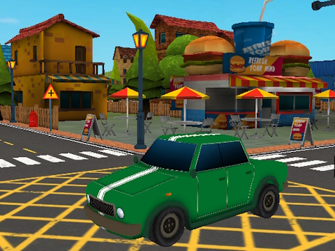 Spel Prettige stadsparkeerplek  aanlyn