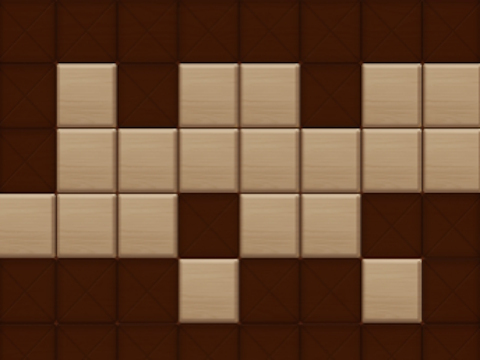 Spel Houtblok -legkaart  aanlyn