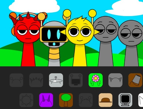 Spel Sprunki Incredibox Horror aanlyn